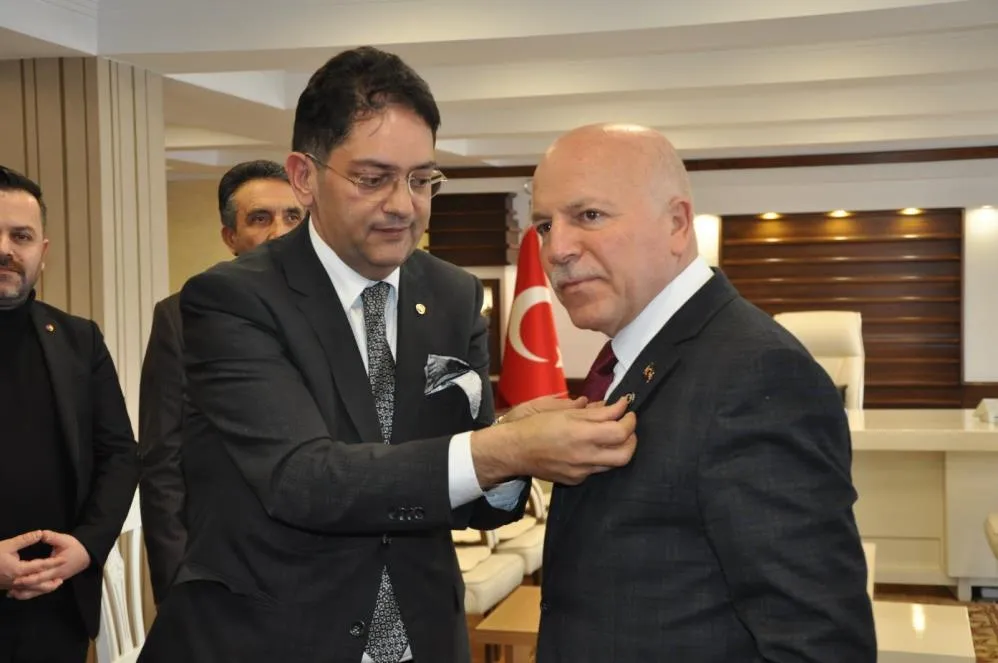 Erzurum Ticaret Borsası yönetiminden Başkan Sekmen’e ziyaret