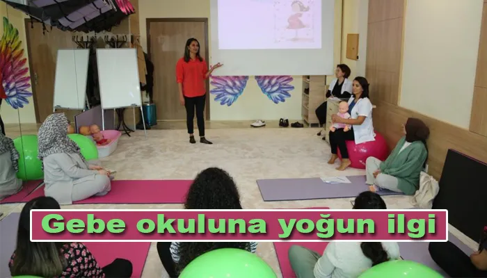 Gebe okuluna yoğun ilgi