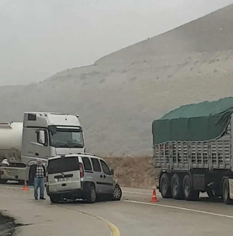 Aşkale’de trafik kazası: 1 yaralı