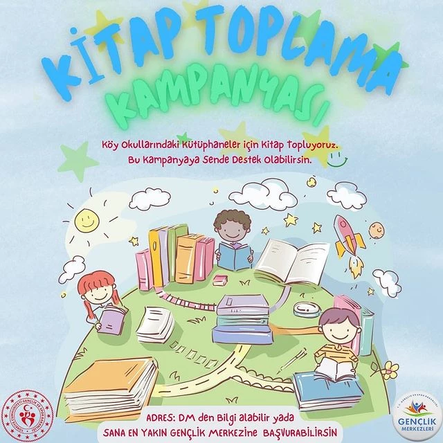 Erzurum Gençlik ve Spor İl Müdürlüğü Kitap Toplama Kampanyası Başlattı