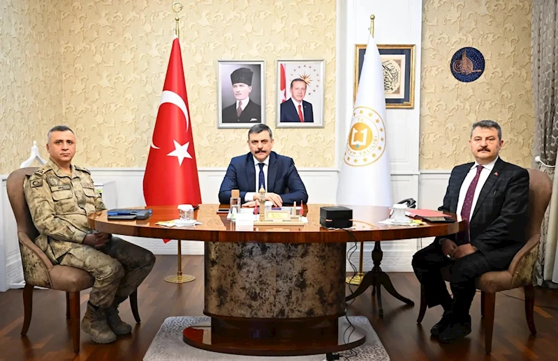 Erzurum Valisi Mustafa Çiftçi, İçişleri Bakanı başkanlığında önemli bir video konferansa katıldı