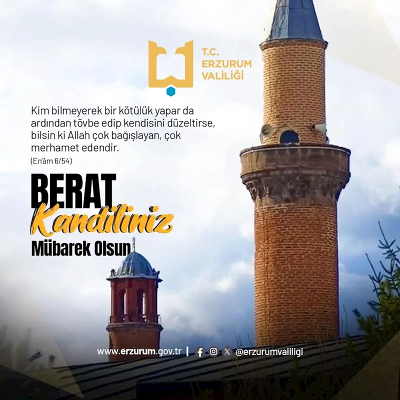 Erzurum Valisi, Berat Gecesi