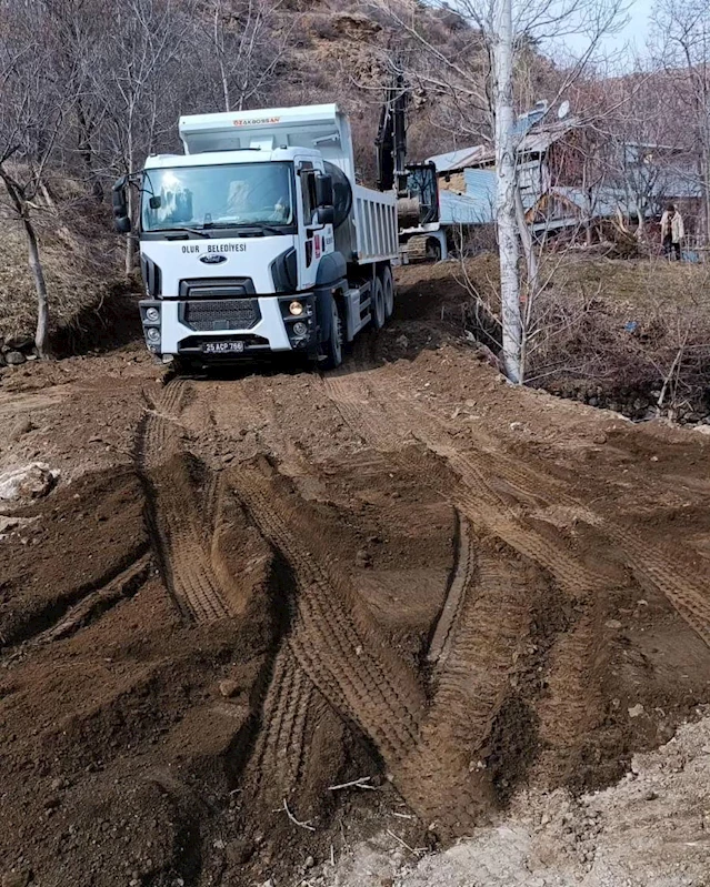 Olur ilçesinde Ormanağzı Mahallesi