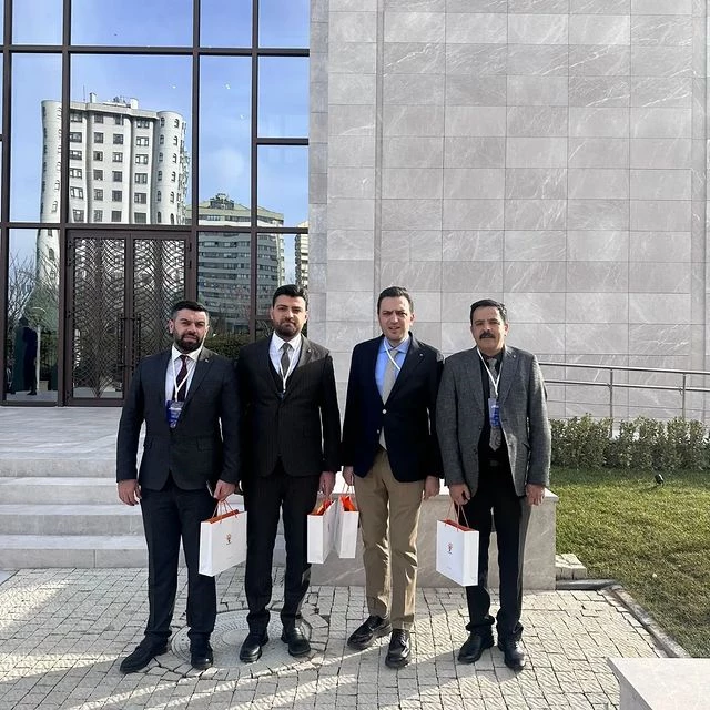 AK Parti Erzurum İl Başkanlığı Yetkilileri Ankara
