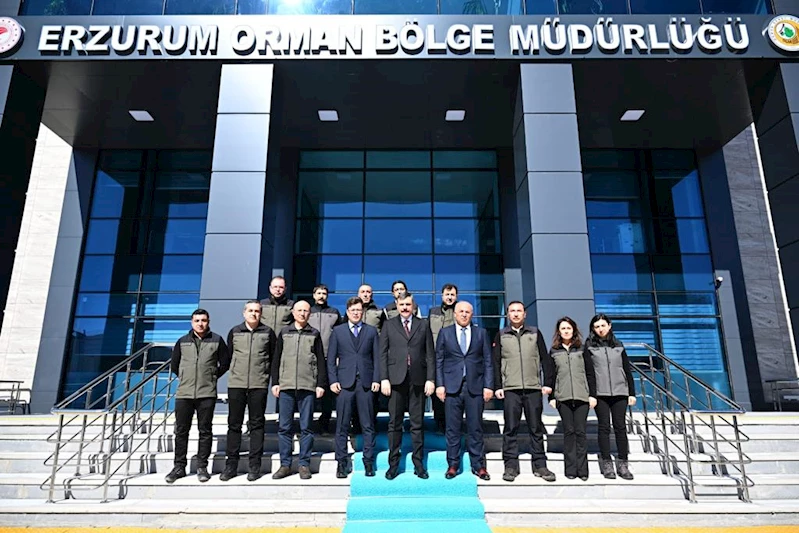 Erzurum Valisi Mustafa Çiftçi, Orman Bölge Müdürlüğü