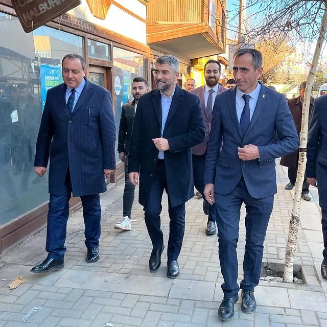 AK Parti Erzurum İl Başkanlığı, Narman ilçesinde seçim çalışmalarını sürdürdü