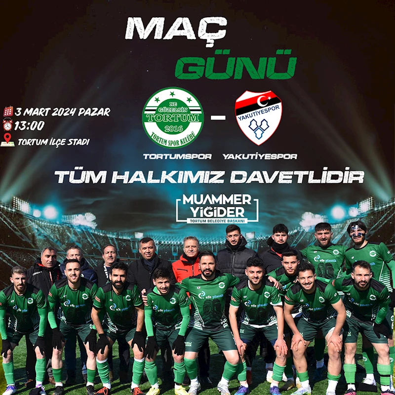 Tortum Spor Kulübü, Yakutiyespor ile karşılaşacak