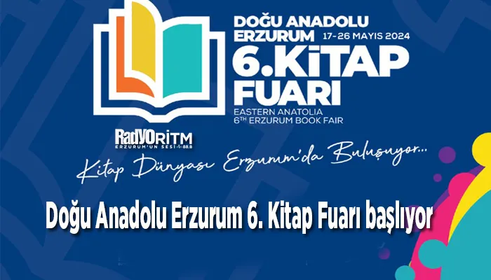 Doğu Anadolu Erzurum 6. Kitap Fuarı başlıyor