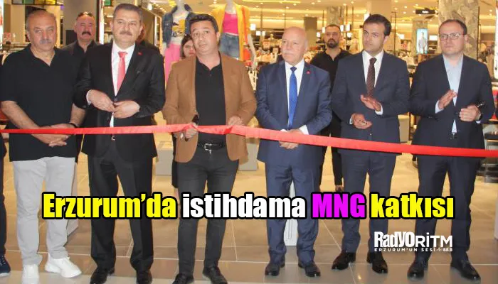 Erzurum’da istihdama MNG katkısı