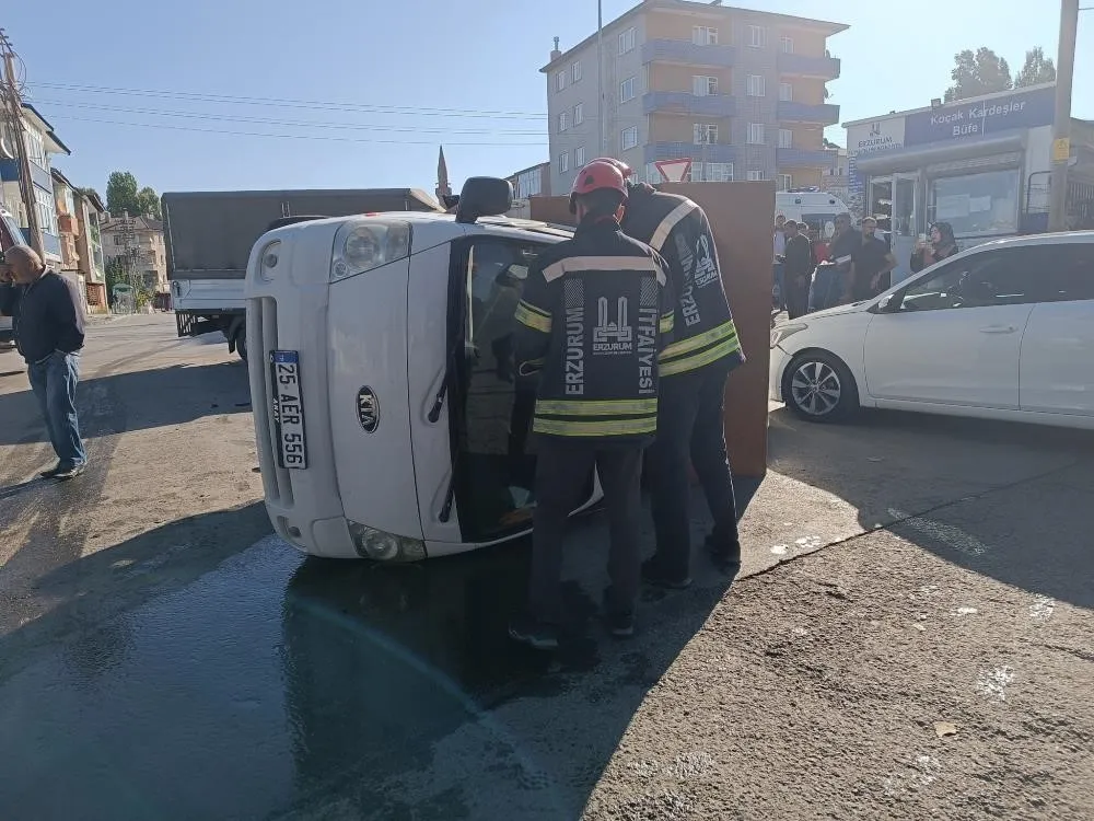 Erzurum kent merkezinin trafik kazası karnesi