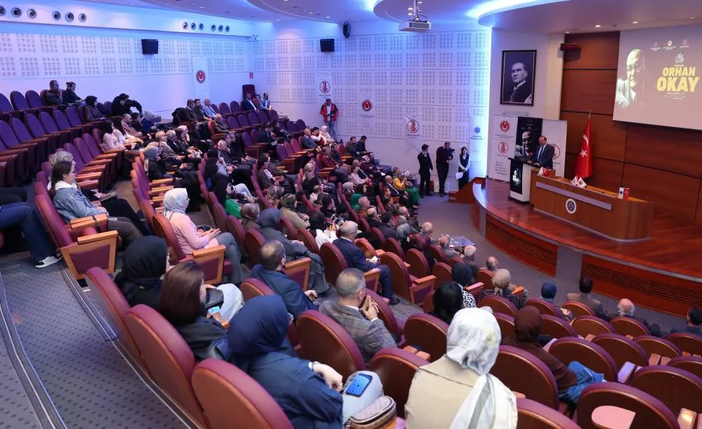 Prof. Dr. Orhan Okay belgeselinin ilk gösterimi Atatürk Üniversitesinde gerçekleşti