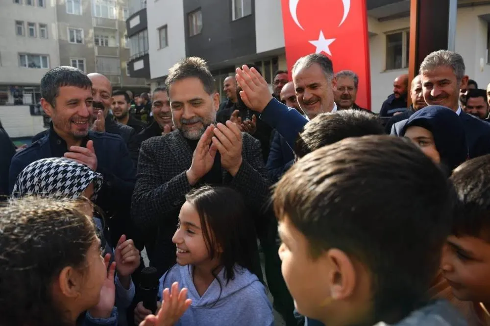 Şelale Evler Parkı hizmete girdi