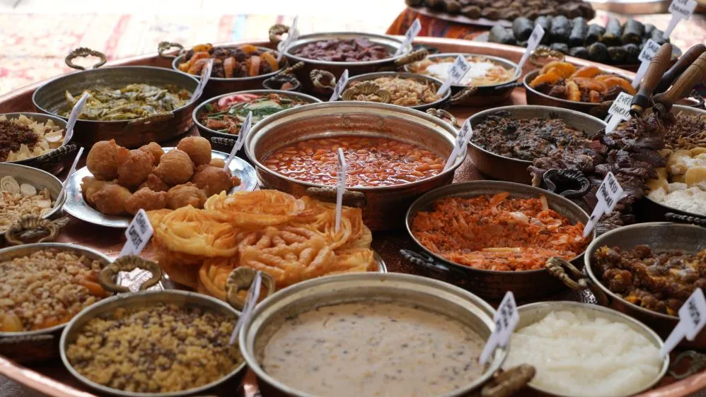 Erzurum Kahvaltı Festivali renkli görüntülere sahne oldu