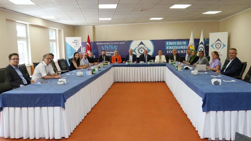 CHP heyetinden ETSO Başkanı Saim Özakalın’a ziyaret